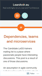 Mobile Screenshot of leanarch.eu